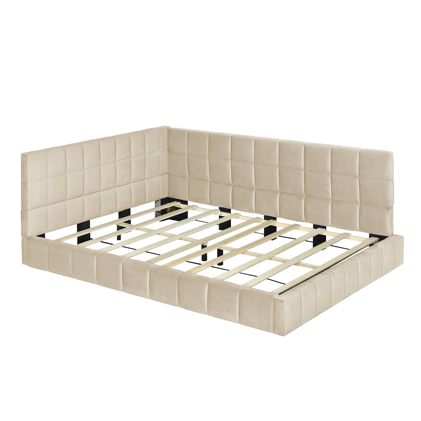 Full-size Upholstered Sofa Bed Frame
