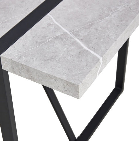 Modern Dining Table, 55 Inch Kitchen Table For 4 People, Table Only!! Easy Assembly