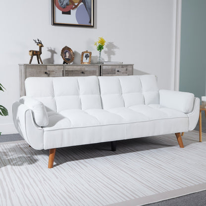 2064 Corduroy Sofa & Sofa Bed-White