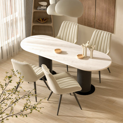 Soft Suede Modern Dining Chair