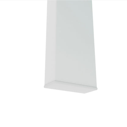 White Coffee Table, Clear Coffee Table, Modern Side Center Tables For Living Room