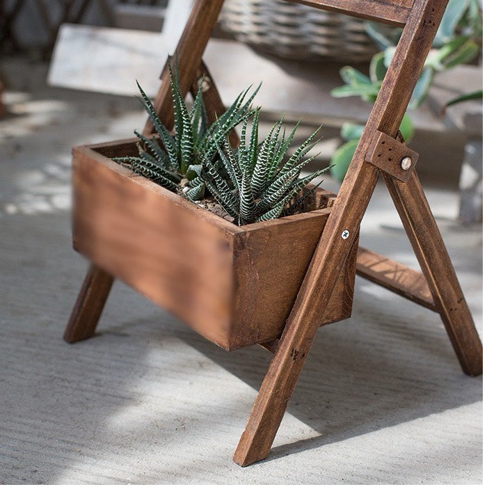Garden Decorations Solid Wood Flower Box