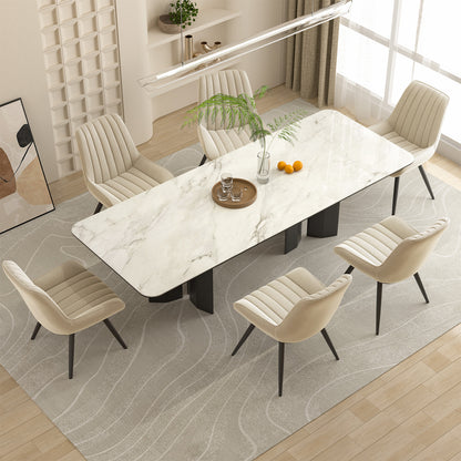Soft Suede Modern Dining Chair