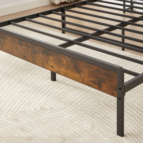 Bed Frame With Charging Station Full Size