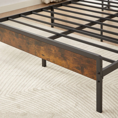 Bed Frame With Charging Station Full Size