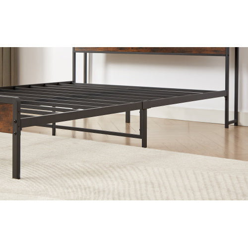 Bed Frame With Charging Station Full Size